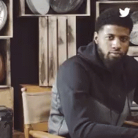 Paul George American Basketball Player GIF