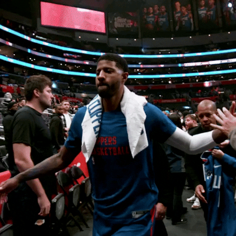 Paul George Walk Off Nba GIF