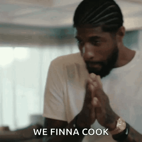 Paul George We Finna Cook GIF