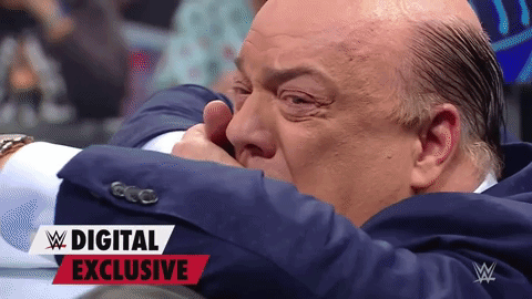 Paul Heyman Crying GIF