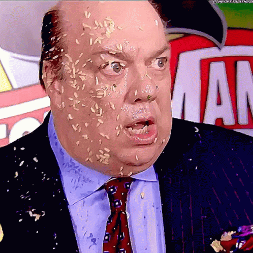 Paul Heyman Dirty Face GIF
