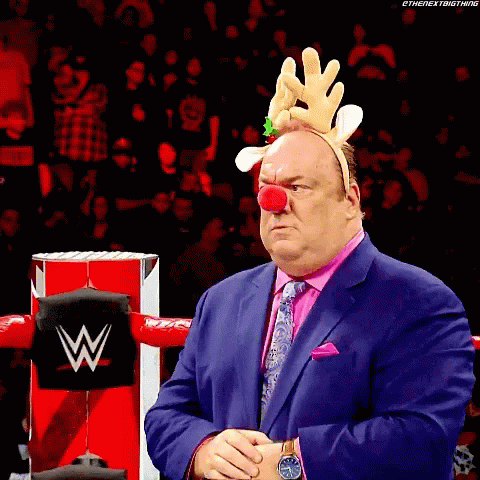 Paul Heyman Funny Costume GIF