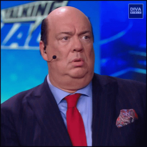Paul Heyman Shocked GIF