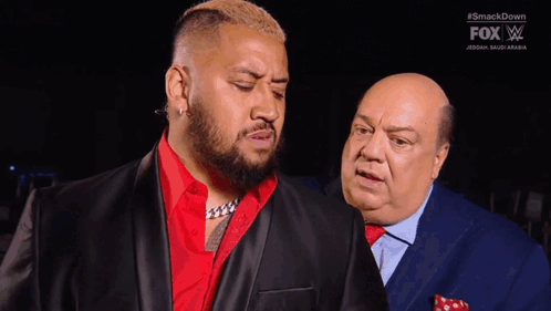 Paul Heyman Surprised GIF