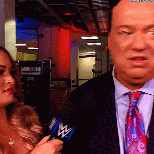Paul Heyman Upset And Face Palm GIF
