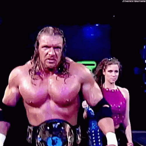 Paul Levesque Triple H Confident Stride GIF