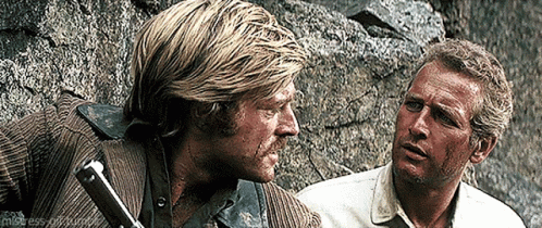 Paul Newman And Robert Redford GIF