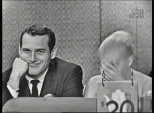 Paul Newman What's My Line GIF