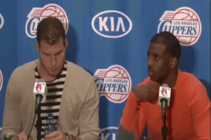 Paul Pierce And Blake Griffin GIF