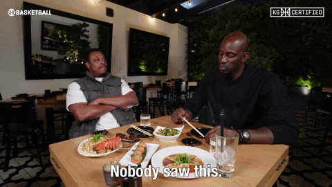 Paul Pierce Blake Griffin Nobody Saw GIF