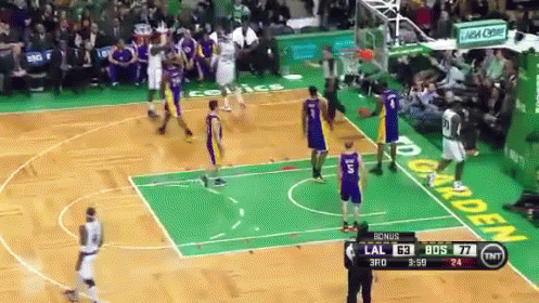Paul Pierce Madly Walking GIF