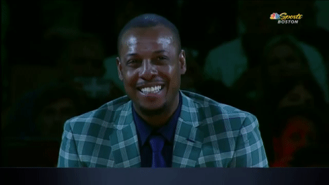 Paul Pierce Smiling GIF