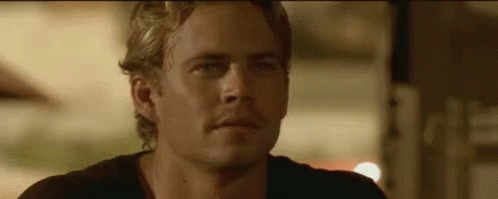 Paul Walker Bland Face Reaction GIF