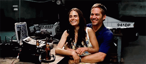 Paul Walker With Jordana Brewster GIF