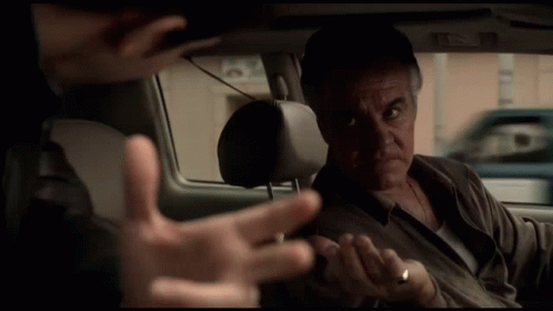 Paulie Walnuts Threatening Talk GIF