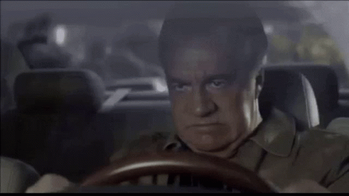 Paulie Walnuts Driving Mad GIF