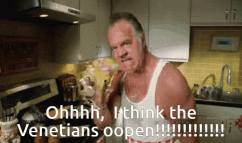 Paulie Walnuts I Think The Venetians Open GIF