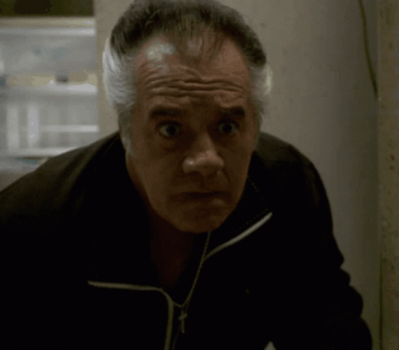 Paulie Walnuts Concerned Look GIF