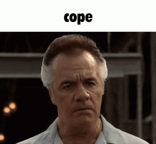 Paulie Walnuts Cope GIF