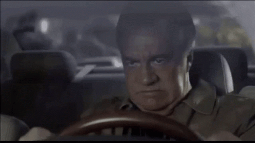 Paulie Walnuts Driving Mad GIF