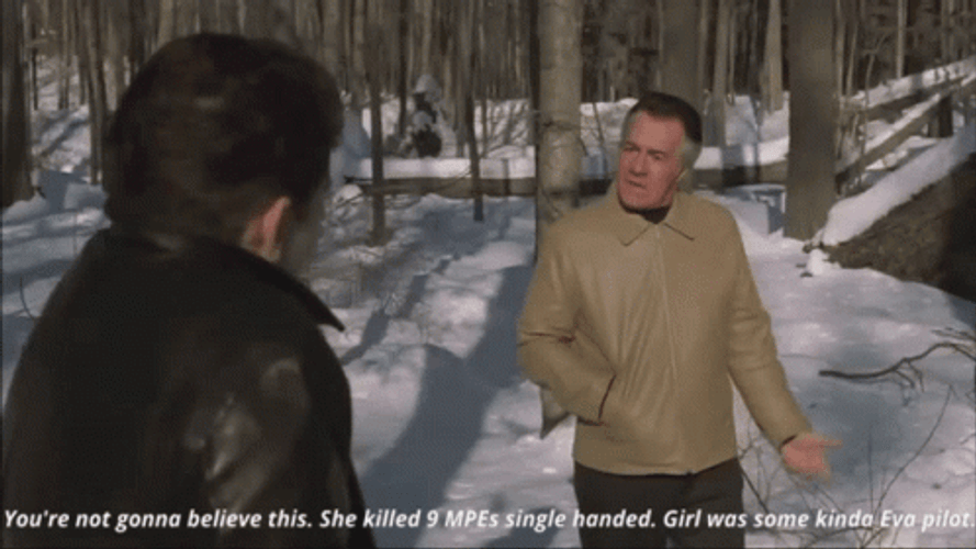 Paulie Walnuts Girl Was An EVA Pilot GIF