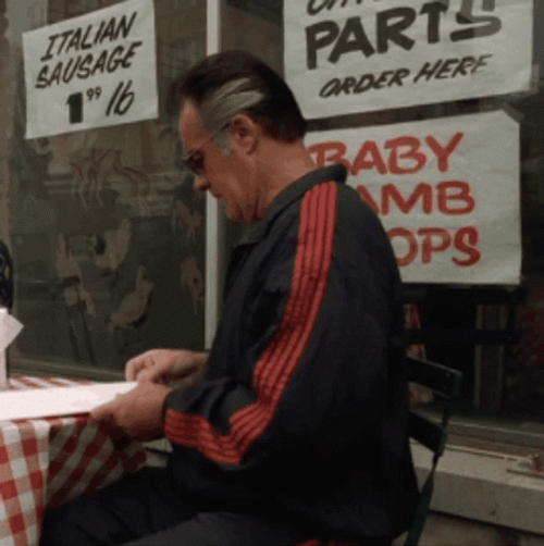 Paulie Walnuts Tanning GIF