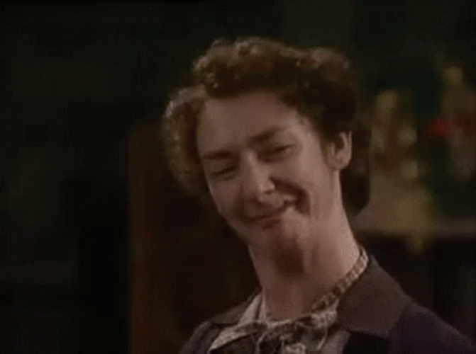 Pauline McLynn Smug GIF