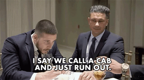 Pauly D I Say We Call A Cab GIF
