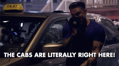 Pauly D The Cabs Are Right Here GIF