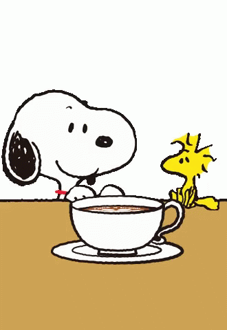 Pause Snoopy Take A Break GIF