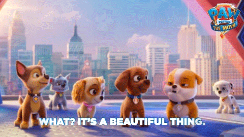Paw Patrol Dogs Movie Quote GIF