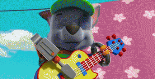Paw Patrol Rock Band GIF
