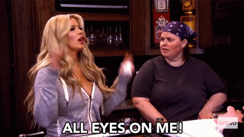 Pay Attention All Eyes On Me GIF