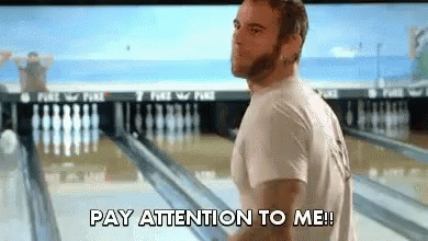 Pay Attention To Me Bowling Cm Punk GIF