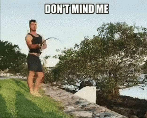 Pay Attention To Me Fishing For Attention GIF