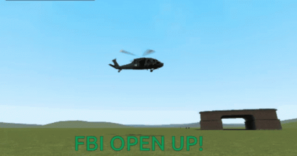 Pay Day 2 Helicopter Fbi Open Up GIF