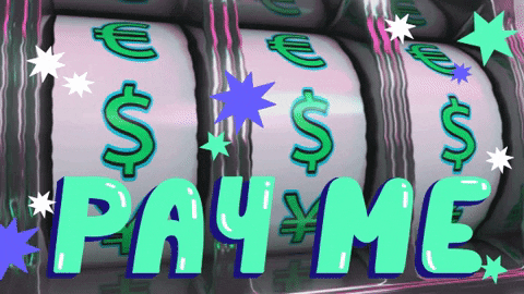 Pay Me Dollars Slot Machine GIF