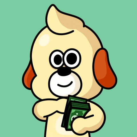 Pay Me My Money Dog Make It Rain GIF