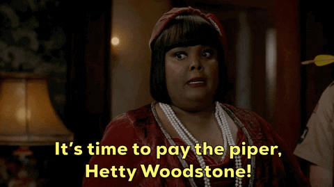 Pay Me My Money Hetty Woodstone GIF