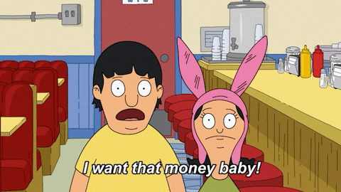 Pay Up Bobs Burgers Louise And Gene Belcher GIF