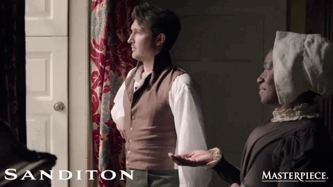 Pay Up Sanditon Alexander Colbourne And Agnes Harmon GIF