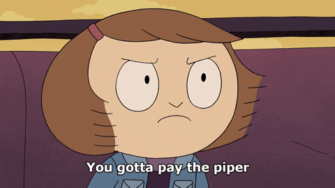 Pay Up Wren Carver Costume Quest GIF