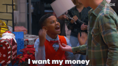 Pay Up Young Boy I Want My Money GIF