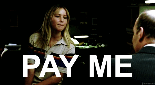 Pay Up Young Jennifer Lawrence GIF