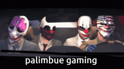 Payday 2 Masked Men Driving GIF