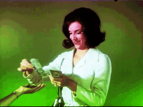 Paying The Bills With Last Money GIF