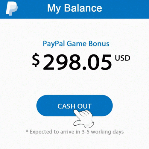Paypal Balance Cash Out Section GIF