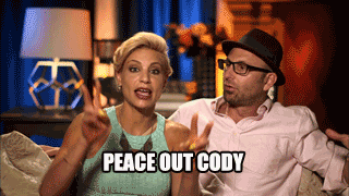 Peace Out Funny Marriage GIF
