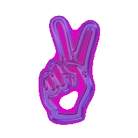 Peace Out Sticker GIF