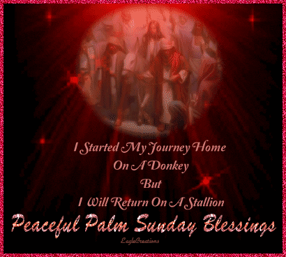 Peaceful Happy Palm Sunday GIF